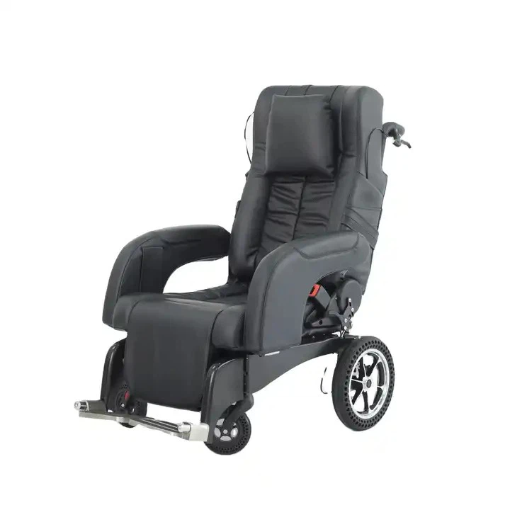 Vito Modified Microfiber Leather Separate Welfare Wheelchair Disabled Lifting Rotating Wheelchair