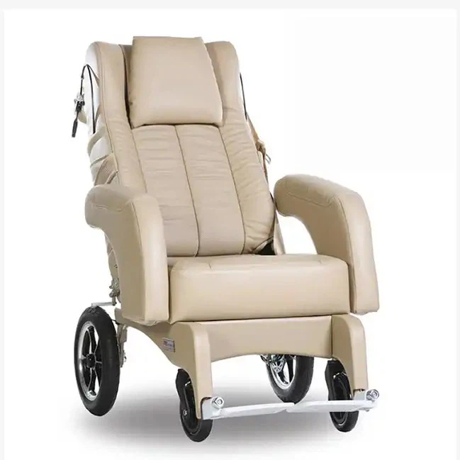 Vito Modified Microfiber Leather Separate Welfare Wheelchair Disabled Lifting Rotating Wheelchair
